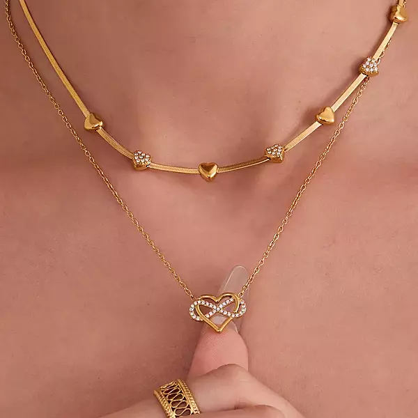 Infinite Heart Necklace