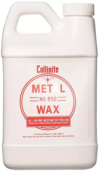 Collinite 850 Metal Wax - Medium Cut Polish - 64oz