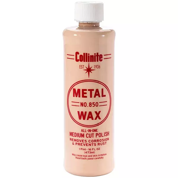 Collinite 850 Metal Wax & Polish Removes Rust & Prevents Oxidation in One Step