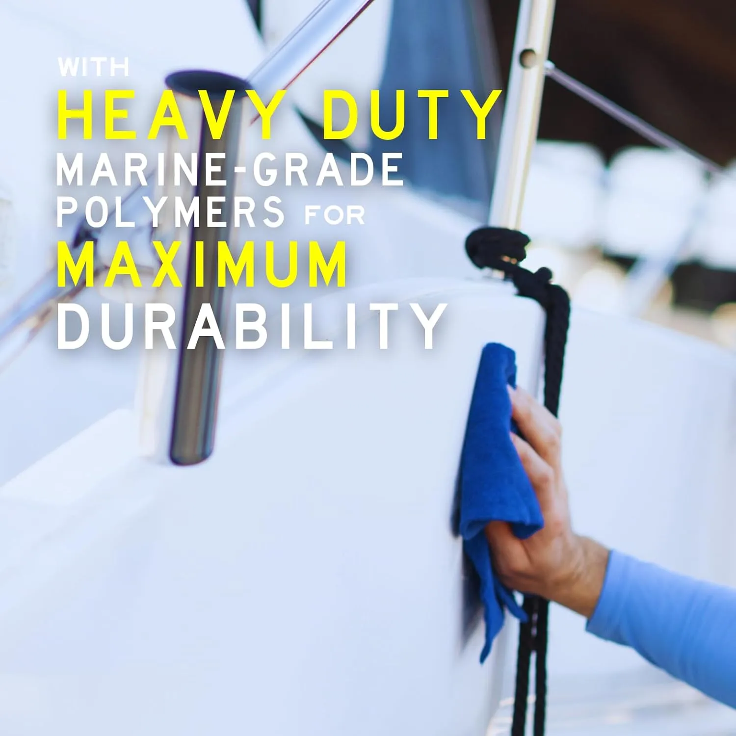 Collinite 885 Fleetwax-Marine & RV Heavy Duty Carnauba+Polymer Wax Sealant-Ultra Durable