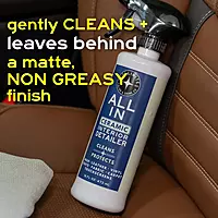 COLLINITE No. 21 All-in Universal Ceramic Interior Detailer – Easy Spray & Wipe Cleaner + SiO2 UV Protection for Leather