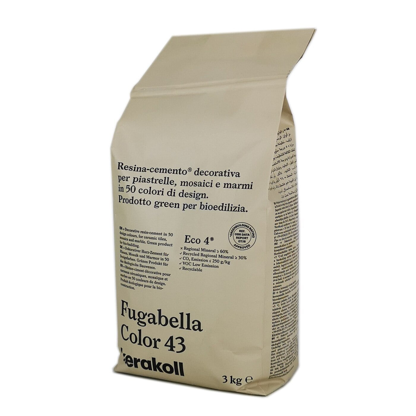 CHIT DE ROST FUGABELLA COLOR KK109 (43), 3 KG - Kerakoll