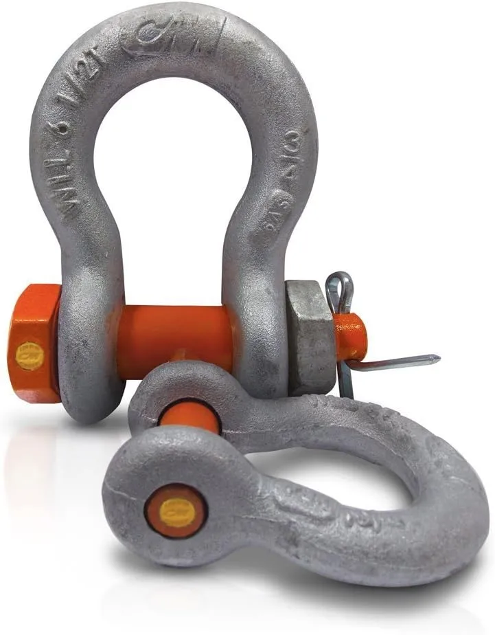 Screw Pin Anchor Shackles - 1/2 gal spa shac