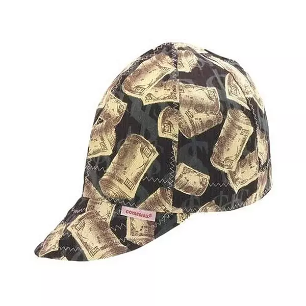 Comeaux Caps 118-1000-8 Deep Round Crown Caps, 8" Assorted Prints