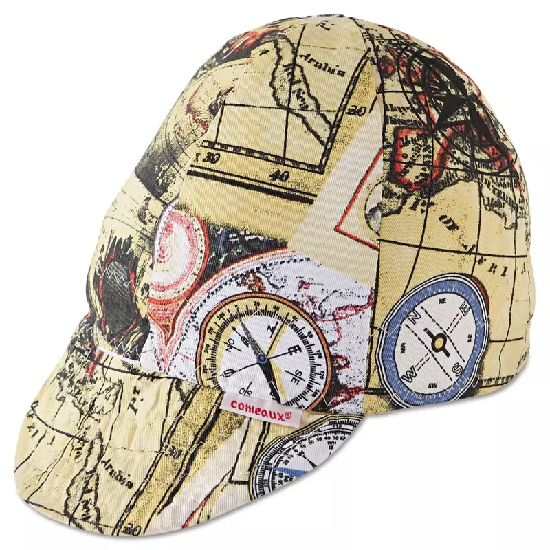 Reversible Soft Brim Comfort Crown Cap, Cotton, Asst Colors, Size 7 1/4, 12/Pack