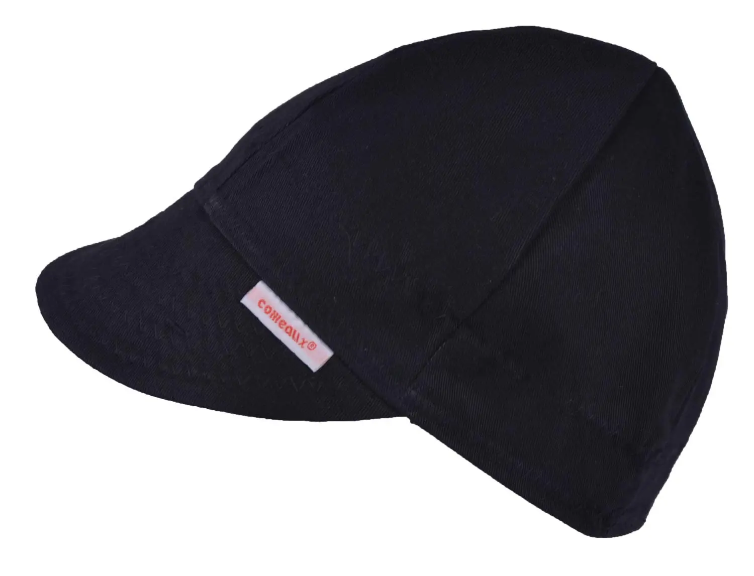 Comeaux Caps Reversible Welding Cap Solid Black 7 7 1/2 Black