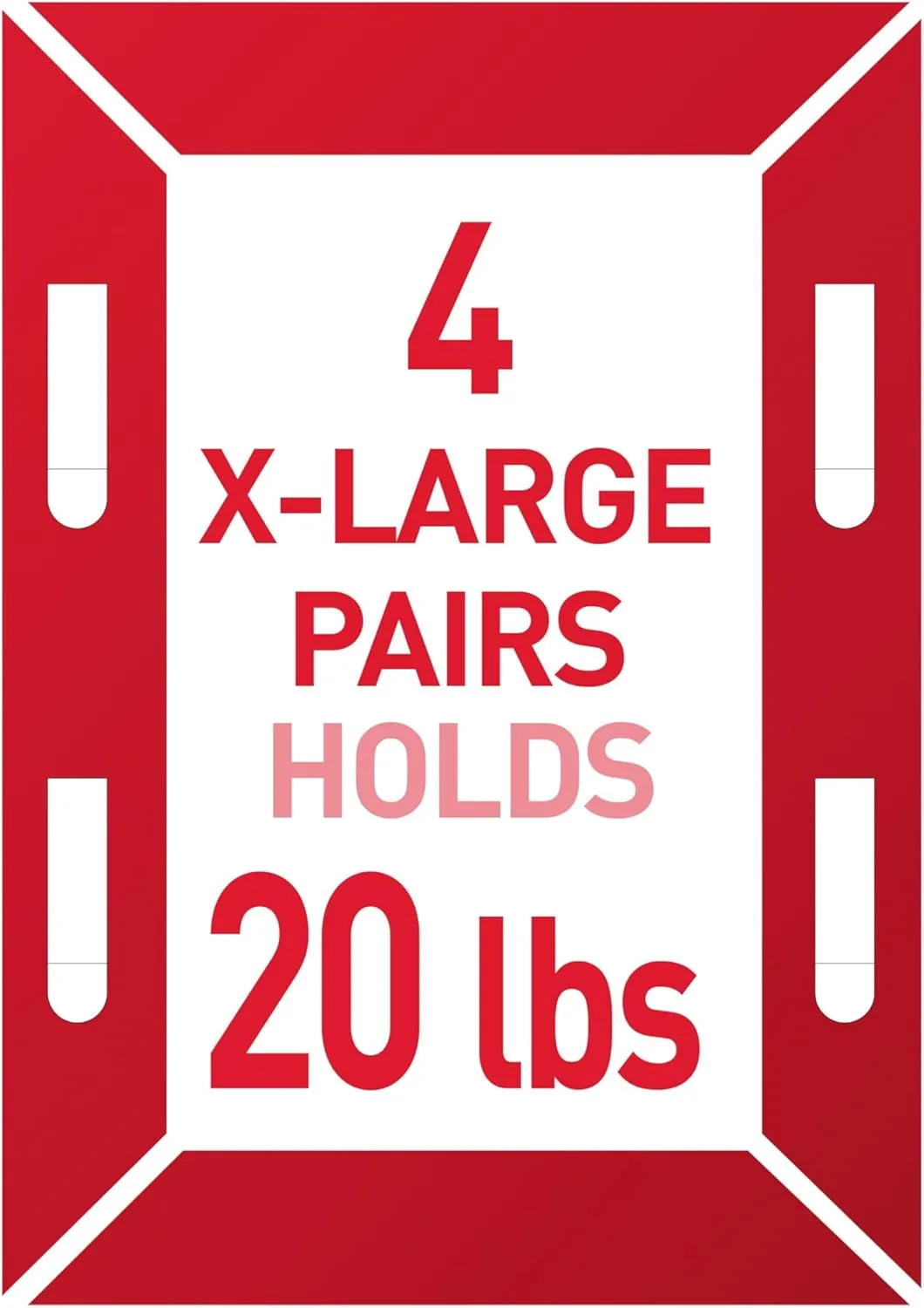 Command 20 Lb XL Picture Hanging Strips, 8 Pairs (16 Strips), White