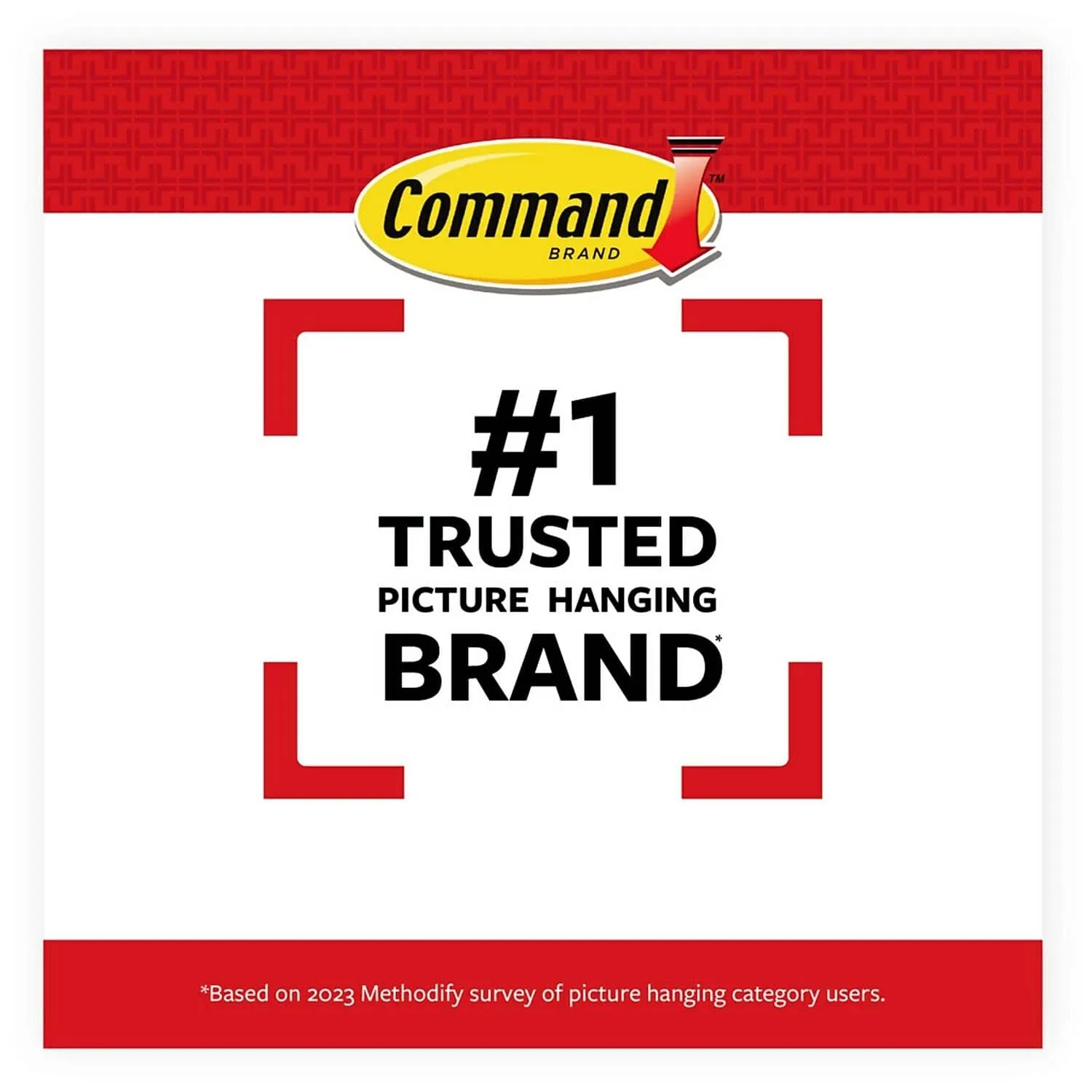 Command Large Picture Hanging Strips, White - 20 Pairs (40 Strips)
