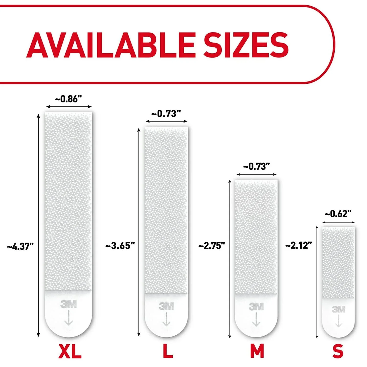 Command Medium Picture Hanging Strips, 22 Pairs (44 Strips), White — Damage-Free, No Tools