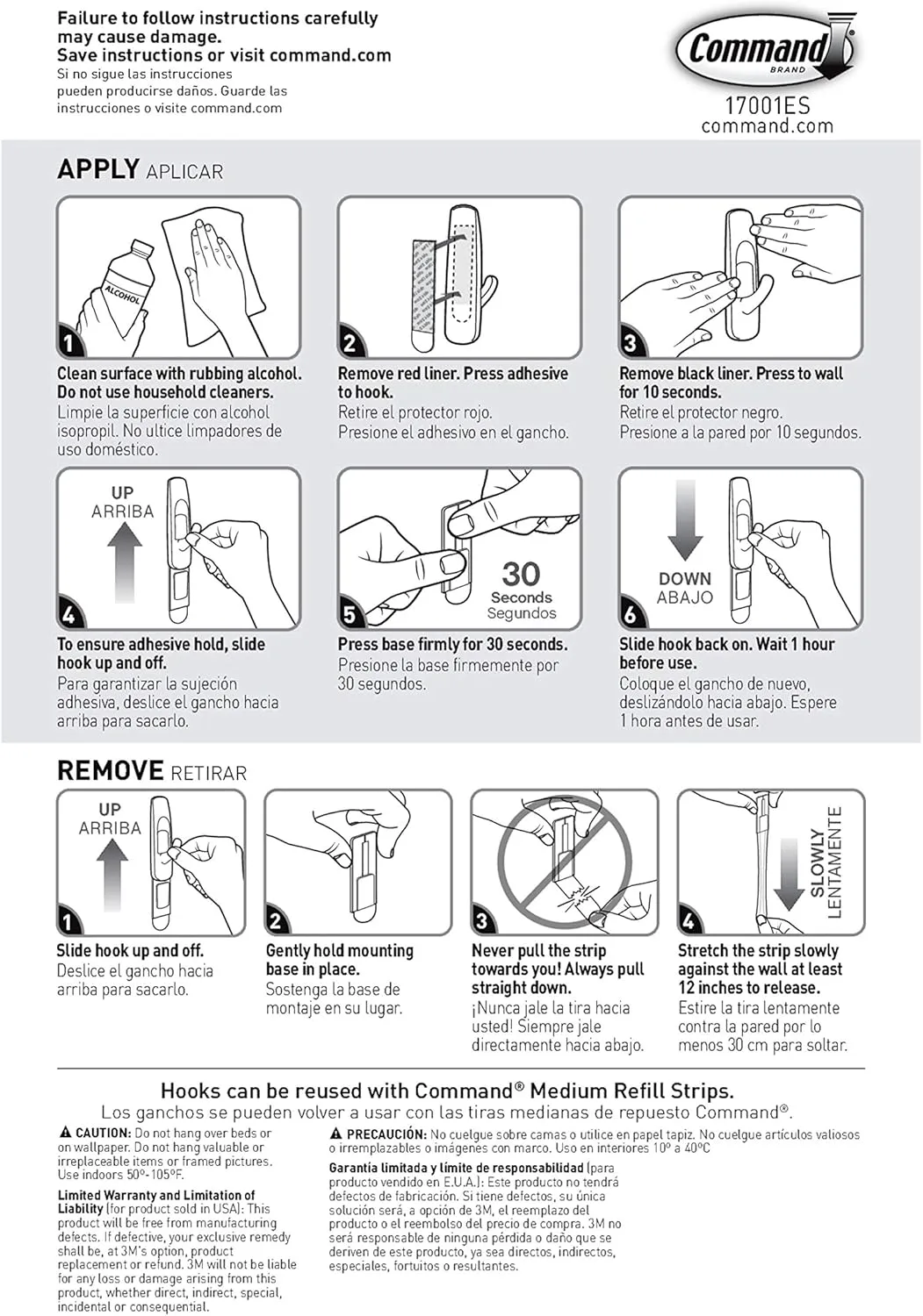Command Medium Utility Hook Mega Pack - 20 Hooks & 24 Strips