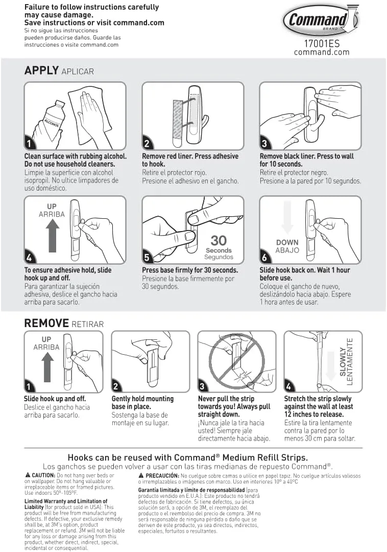 Command Medium Utility Hook Mega Pack - 20 Hooks & 24 Strips