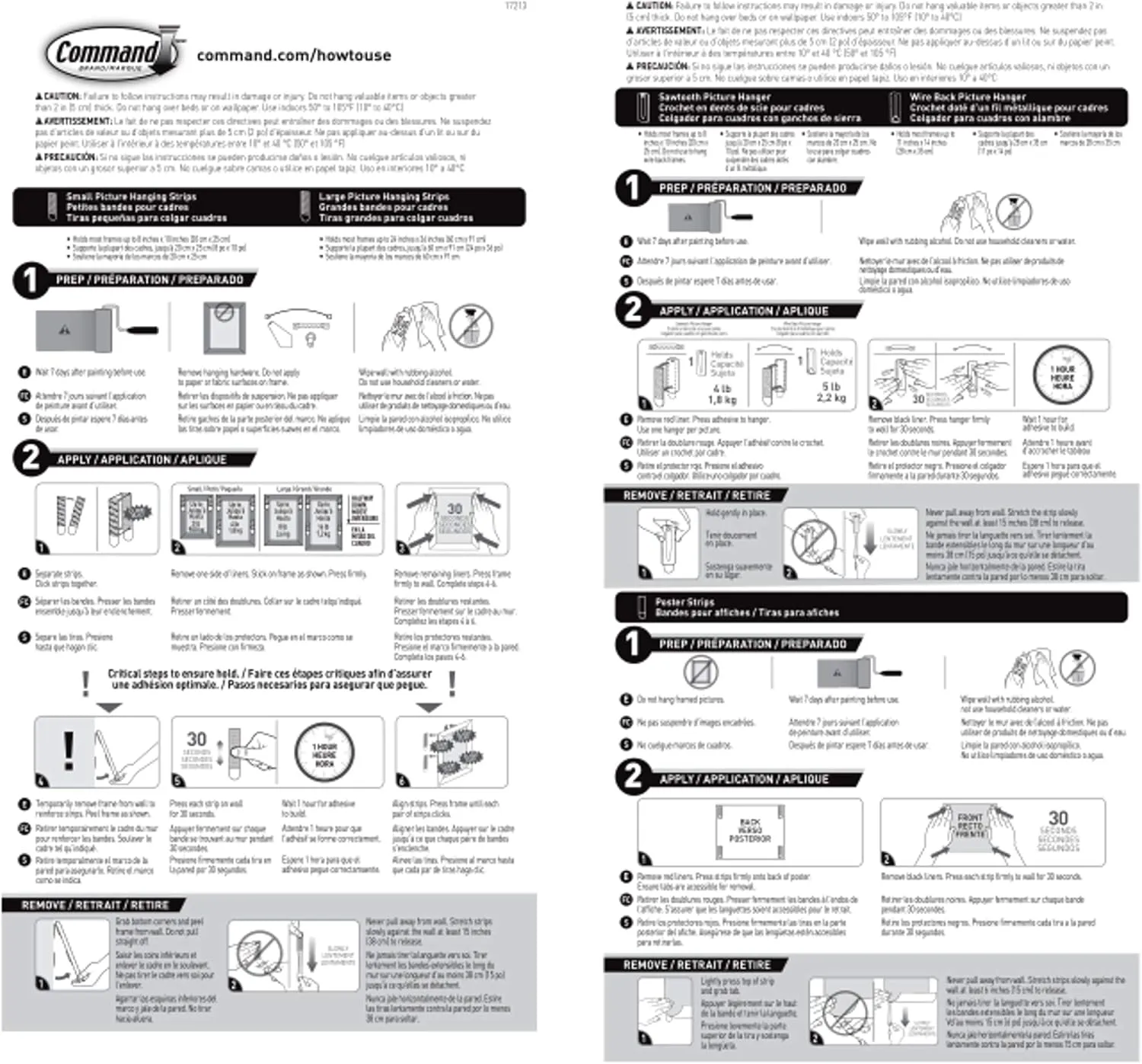 Command Picture Hanging Kit, Assorted Hooks & Strips to Hang Up to 15 Pictures, White
