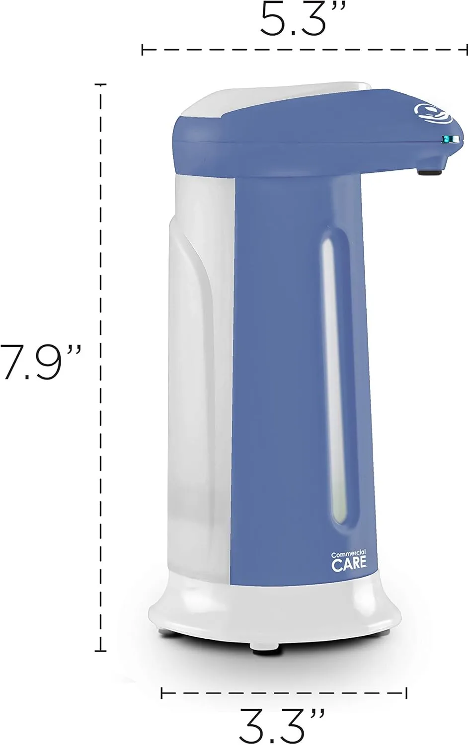 Touchless Soap, Hand Sanitizer Dispenser – Battery Operated Automatic Soap Dispenser with Dripless Design, Motion Sensor