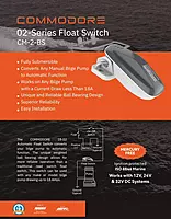 COMMODORE 02-Series 18A Float Switch