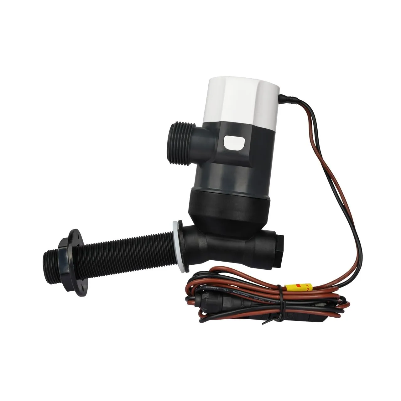 COMMODORE 1100 GPH Angled Livewell Pump - 12V