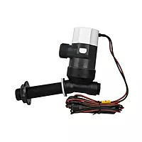 COMMODORE 1100 GPH Angled Livewell Pump - 12V