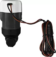 COMMODORE 1100 GPH Angled Livewell Pump - 12V