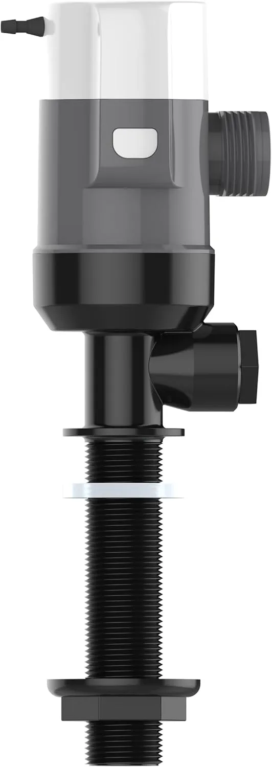 COMMODORE 1100 GPH Vertical Livewell/Baitwell Pump - Long - 12V, 360° Rotation
