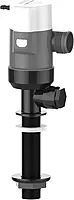 COMMODORE 1100 GPH Vertical Livewell/Baitwell Pump - Long - 12V, 360° Rotation