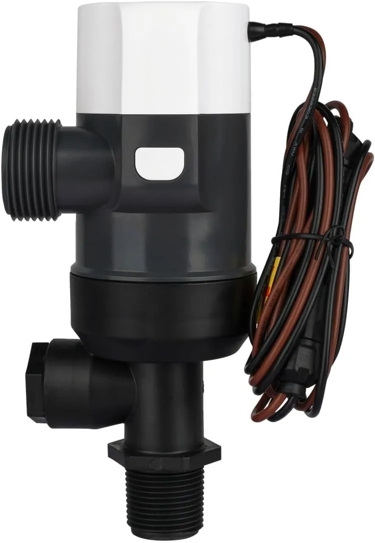 COMMODORE 1100 GPH Vertical Livewell Pump - Short - 12V