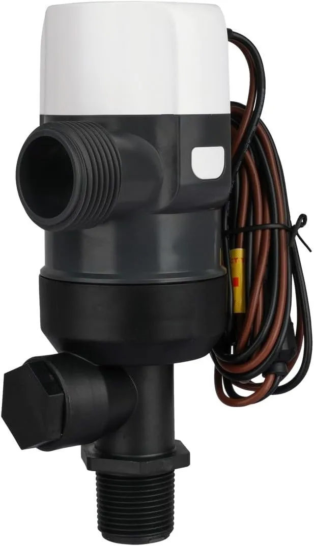 COMMODORE 1100 GPH Vertical Livewell Pump - Short - 12V