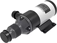 COMMODORE 12 GPM / 45 LPM Open Flow - 12V Macerator Pump for RV & Marine | Quad-Blade Chopping Design | Anti-Clog