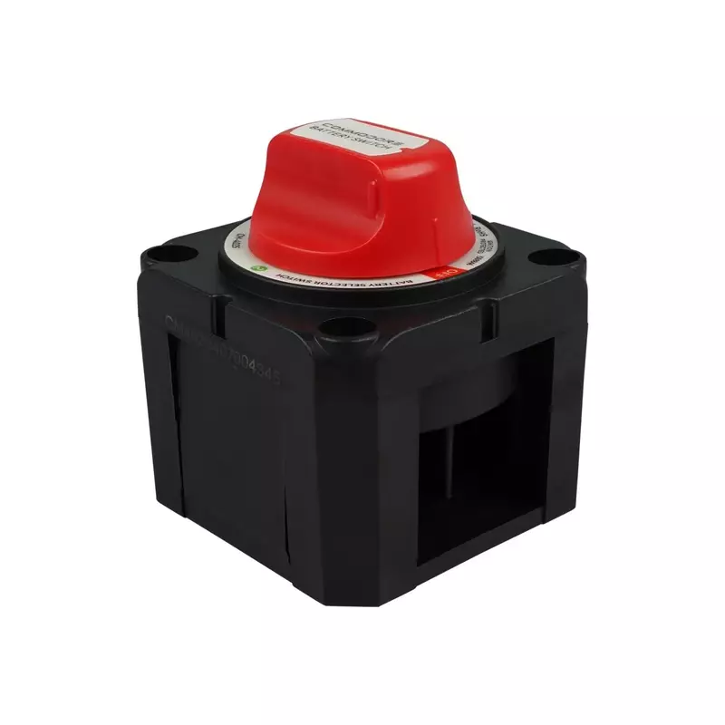 Commodore 4-Position Compact Dual Battery Selector Switch