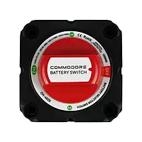 Commodore 4-Position Compact Dual Battery Selector Switch