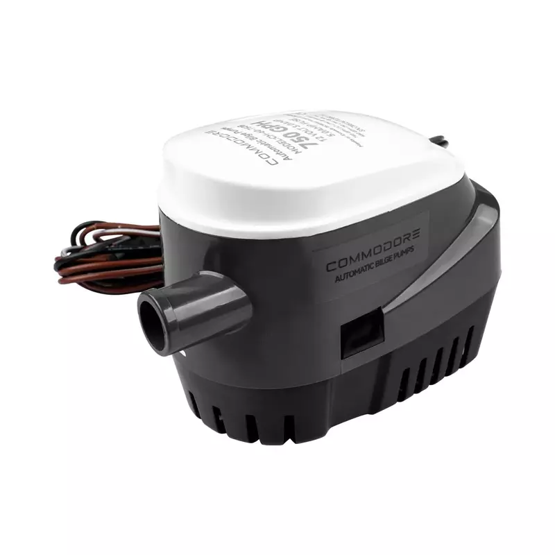 COMMODORE 60-Series 750 GPH / 12V Automatic Bilge Pump