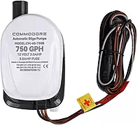 COMMODORE 60-Series 750 GPH / 12V Automatic Bilge Pump