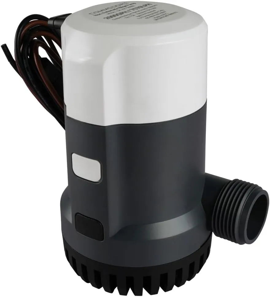 COMMODORE 31A-Series Non-Automatic Bilge Pump - 2000 gallons per hour / 12V