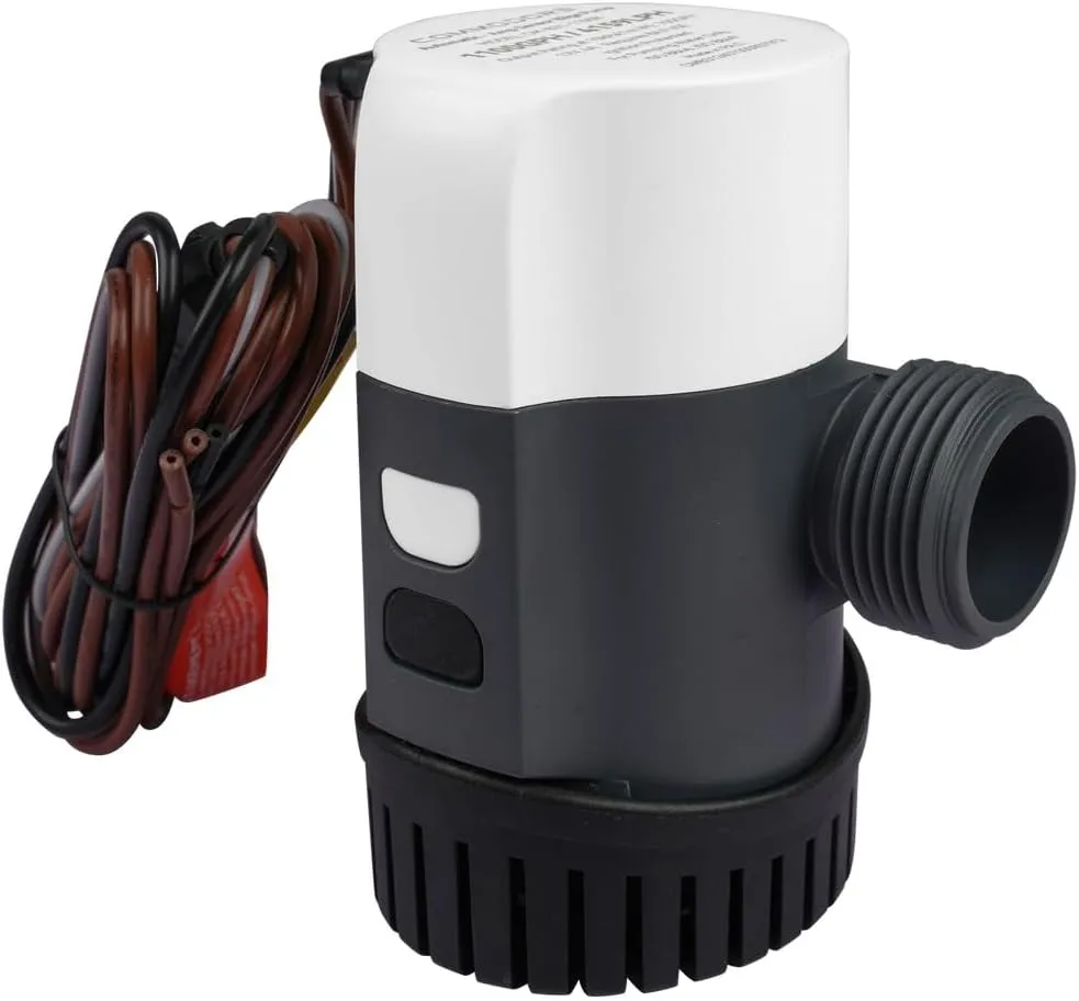 COMMODORE 31A-Series Non-Automatic Bilge Pump - 1100 gallons per hour / 12V