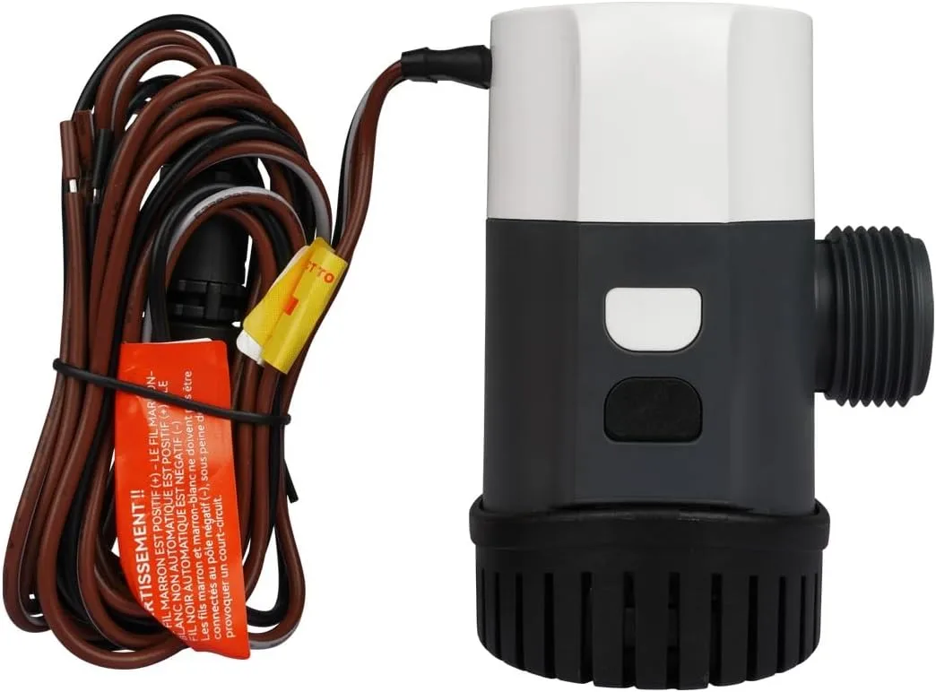 COMMODORE 31A-Series Non-Automatic Bilge Pump - 1100 gallons per hour / 12V