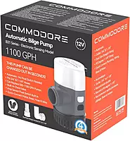 COMMODORE 31B-Series Automatic Bilge Pump - 1100 gallons per hour 12v