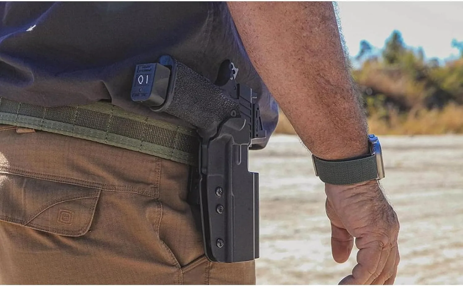 COMP-TAC International OWB Kydex Holster w/ Modular Mounts