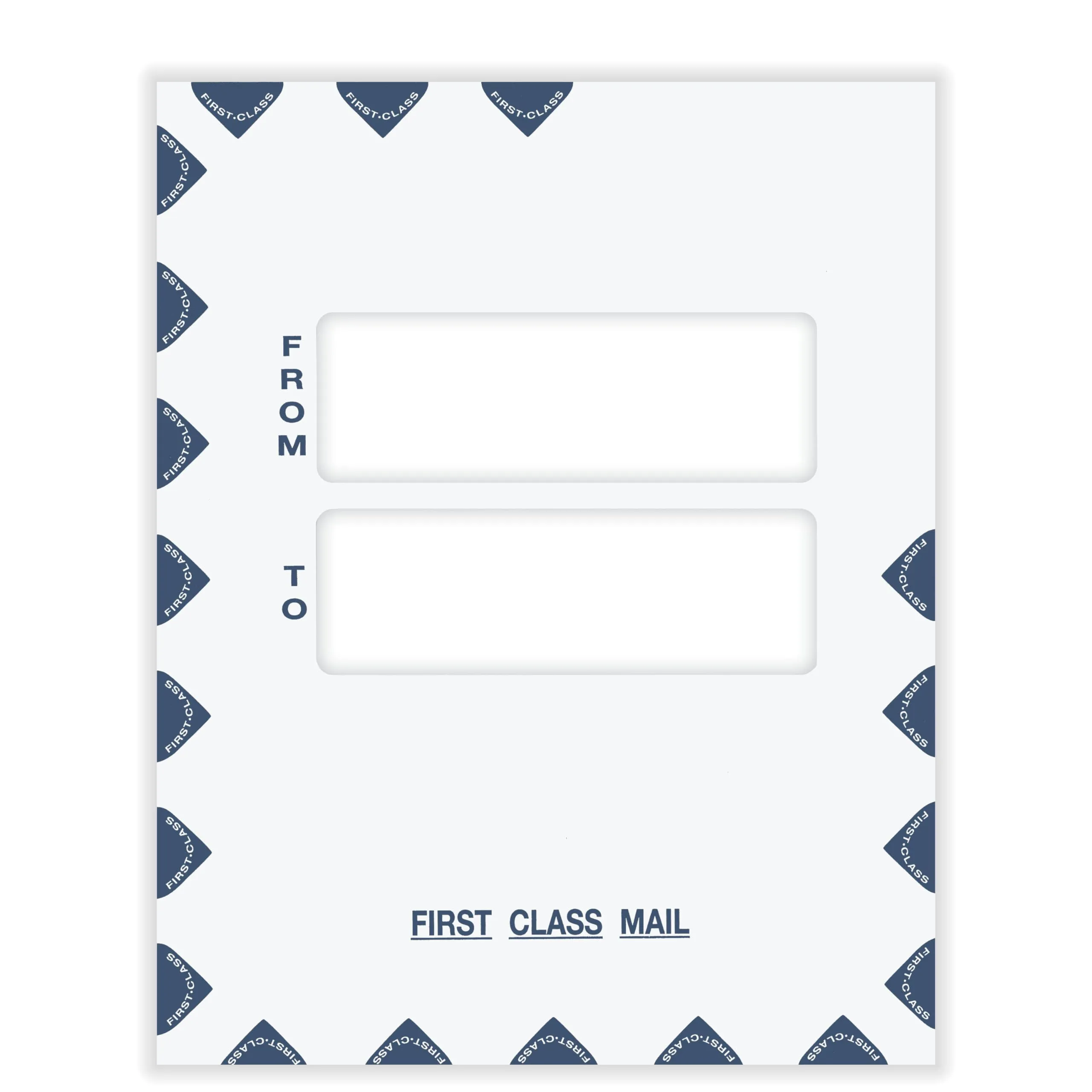 COMPLYRIGHT First Class Double-Window Tax Mailer Envelopes