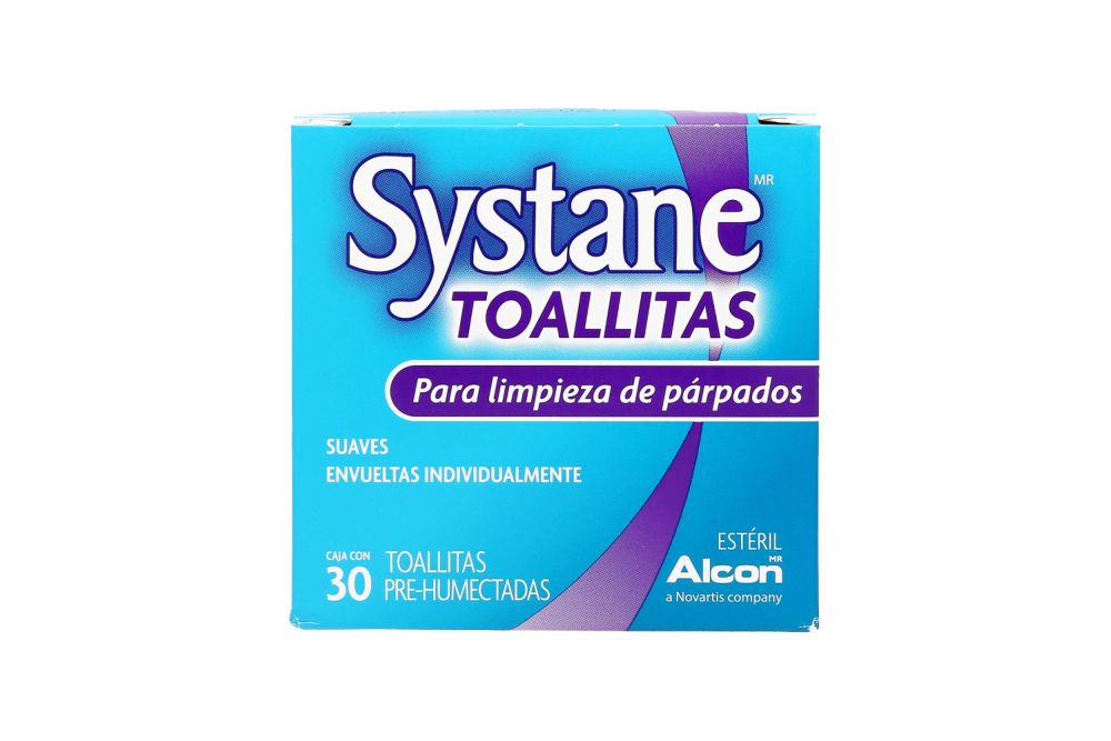 Systane Toallitas Humedas Para Parpados Caja Con 30 Systane Toallitas Humedas Para Parpados Caja Con 30
