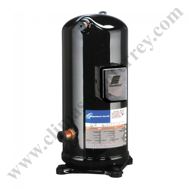 Compresor Copeland Scroll ZR Btus 25,300, EER 10.9, 208-230/1/60, R22, HP 2, CFH 253 - ZR24K4-PFV-522