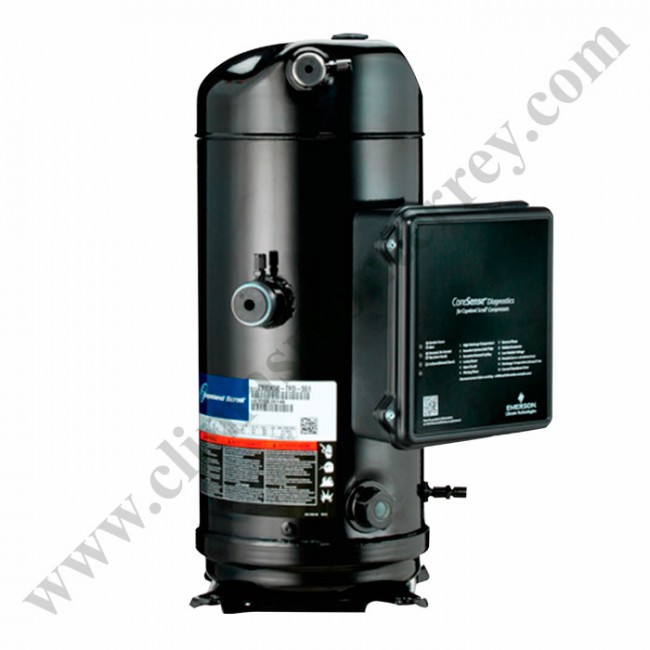 Compresor Copeland Sroll Zb, Media Y Baja Temperatura, 460/3/60, Hp 10, Cfh 1,228 - Zb76Kc-Tfd-551