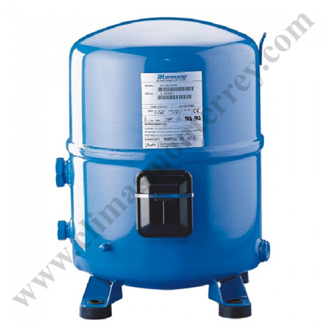 Compresor Reciprocante Para R22,Hermetico Monofasico,Hp 2.5,220V/60Hz,Para Refrigeracion Y A/C - Mt28-1Vm