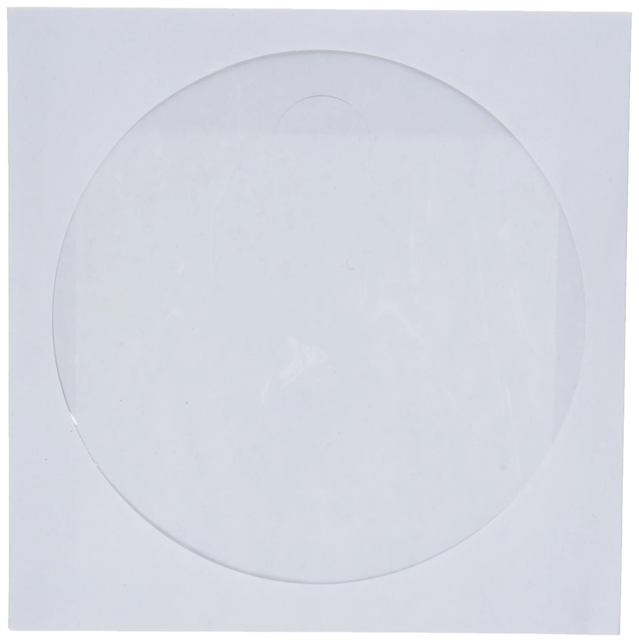 Compucessory CD/DVD White Window Envelopes - 5in x 5in - 250 Pack