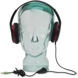 Compucessory Stereo Headset with Built-in Microphone and Volume Control