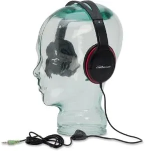 Compucessory Stereo Headset with Built-in Microphone and Volume Control