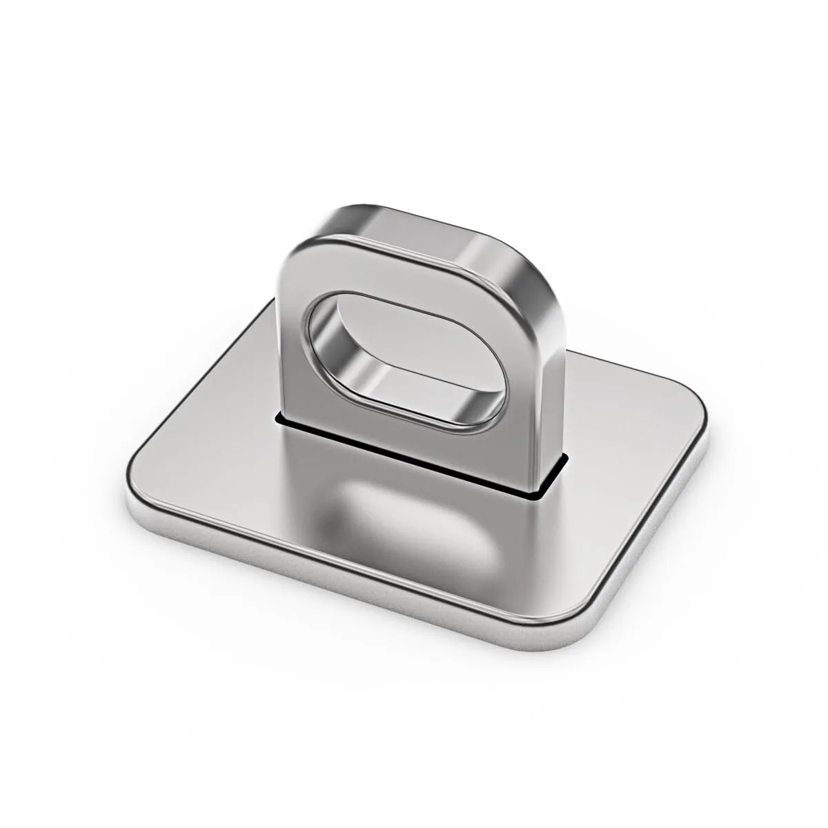 Compulocks Anchoring Point for Security Cable Locks Silver