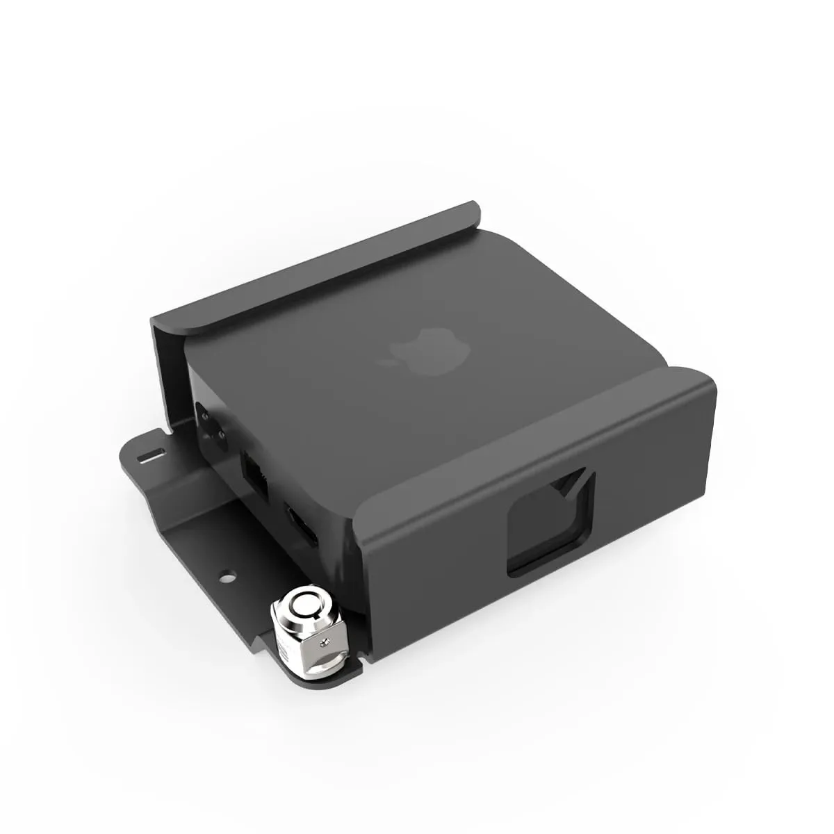 Compulocks Apple TV Security Mount for 4K (3rd Gen, 2022) - Secure Mount Bracket with Cable Management