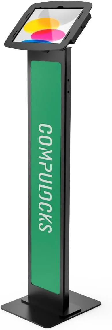 COMPULOCKS Space BrandMe Tablet Enclosure Floor Stand