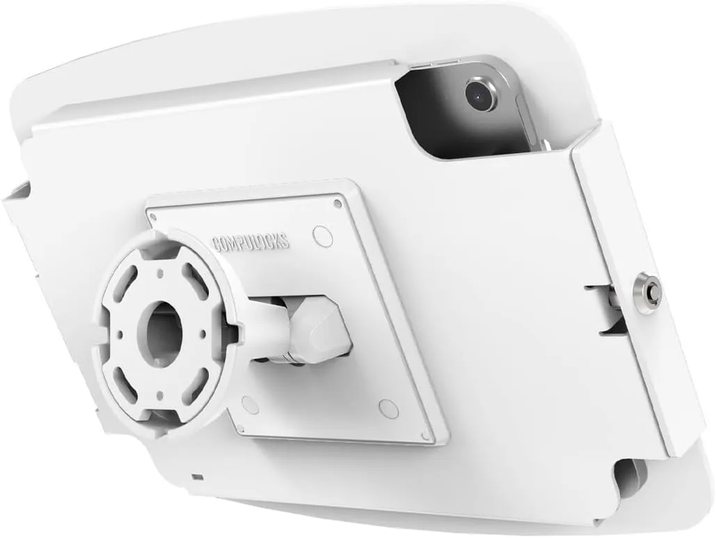 COMPULOCKS Space Enclosure & Bow Tilting Wall Mount for iPad 10th & 11th Gen