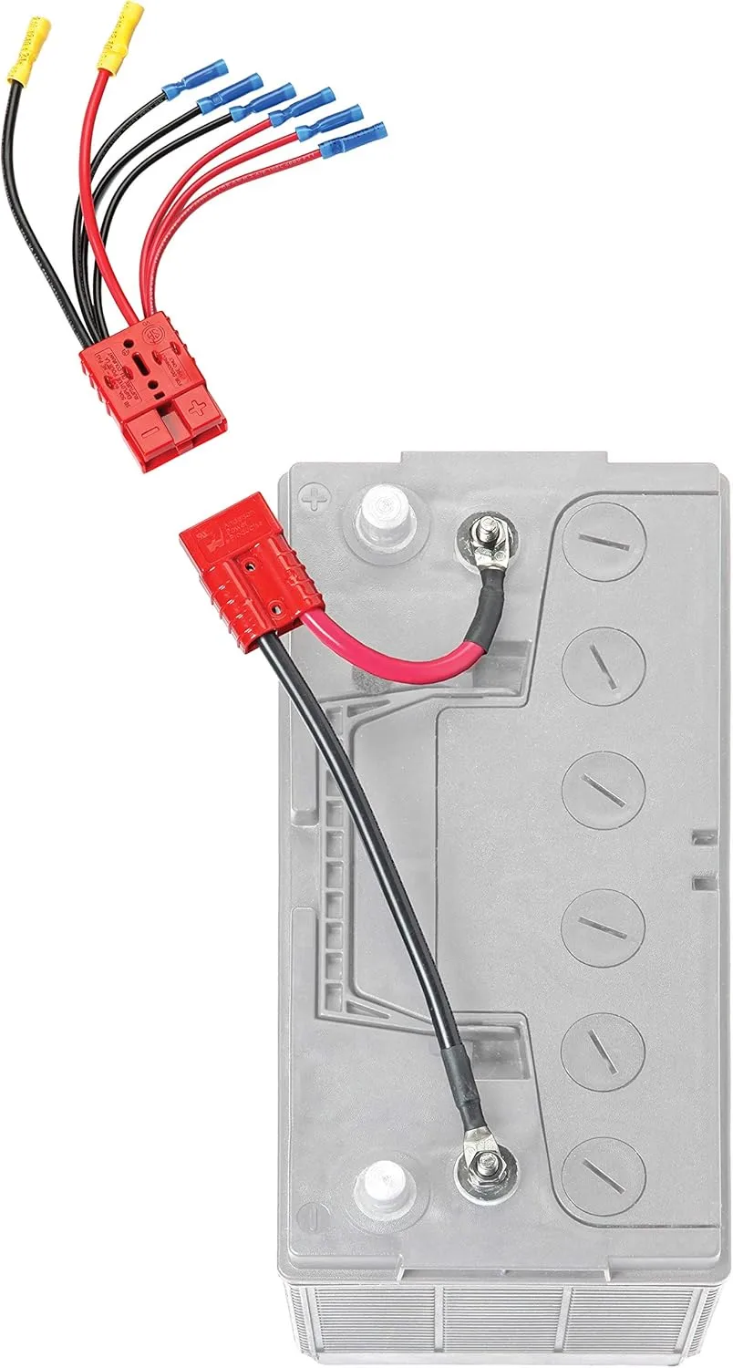 CONNECT-EASE RCE12VB4K 12V Non-Fused 4-Lead Battery Connector