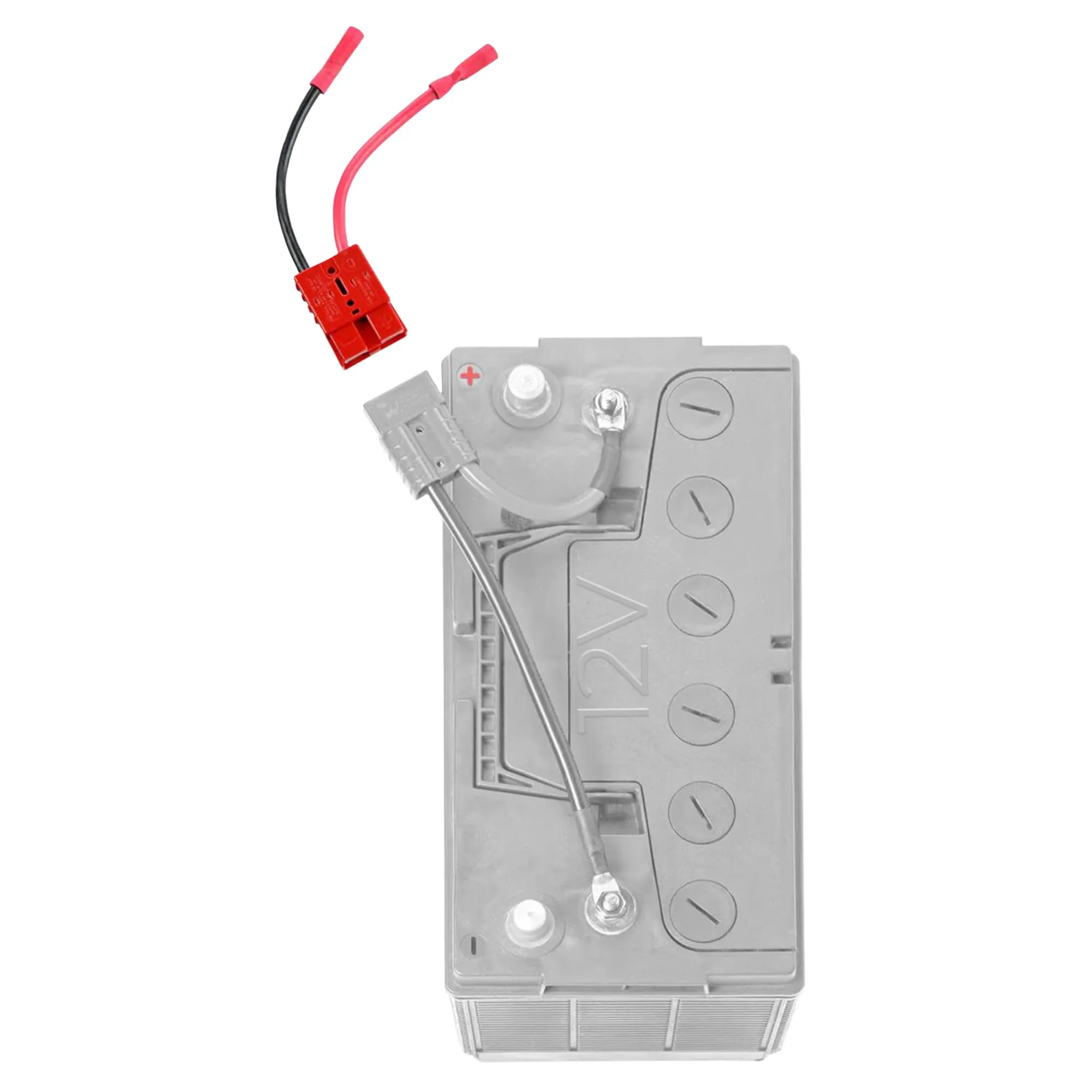 RCE12VB8-12 Volt 8 Gauge Quick Connect Wire Connector for Trolling Motors, RVs, ATVs