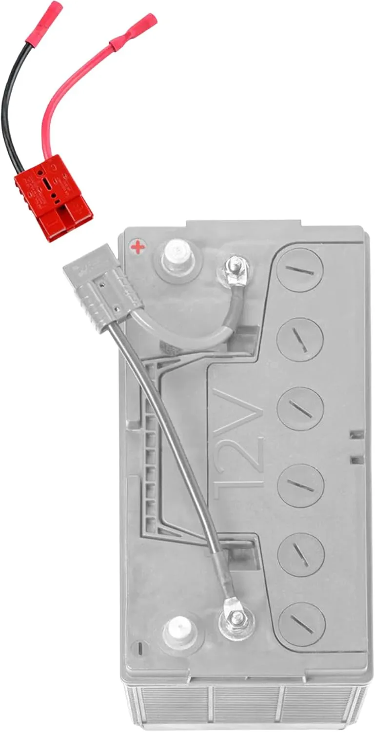 RCE12VB8-12 Volt 8 Gauge Quick Connect Wire Connector for Trolling Motors, RVs, ATVs